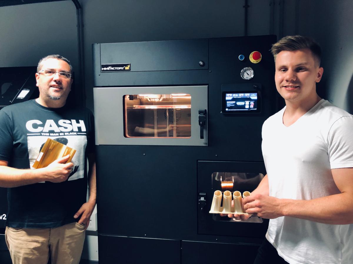 AYS FABRICACIÓN 3D AND MINIFACTORY BEGIN THE PARTNERSHIP IN SPAIN